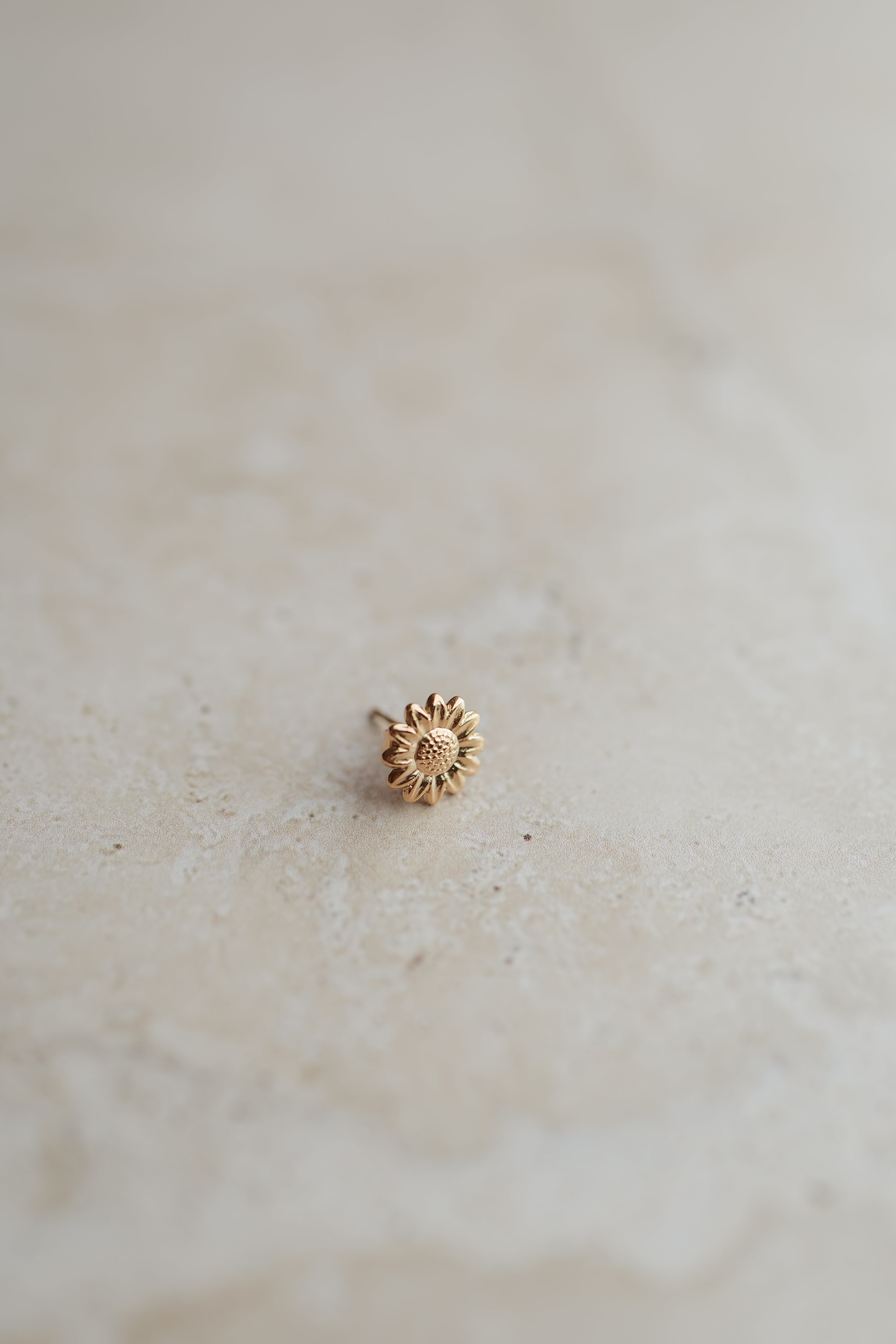 Stainless steel oorsteker uit de PURE // ONE collectie van Pure Black Styling