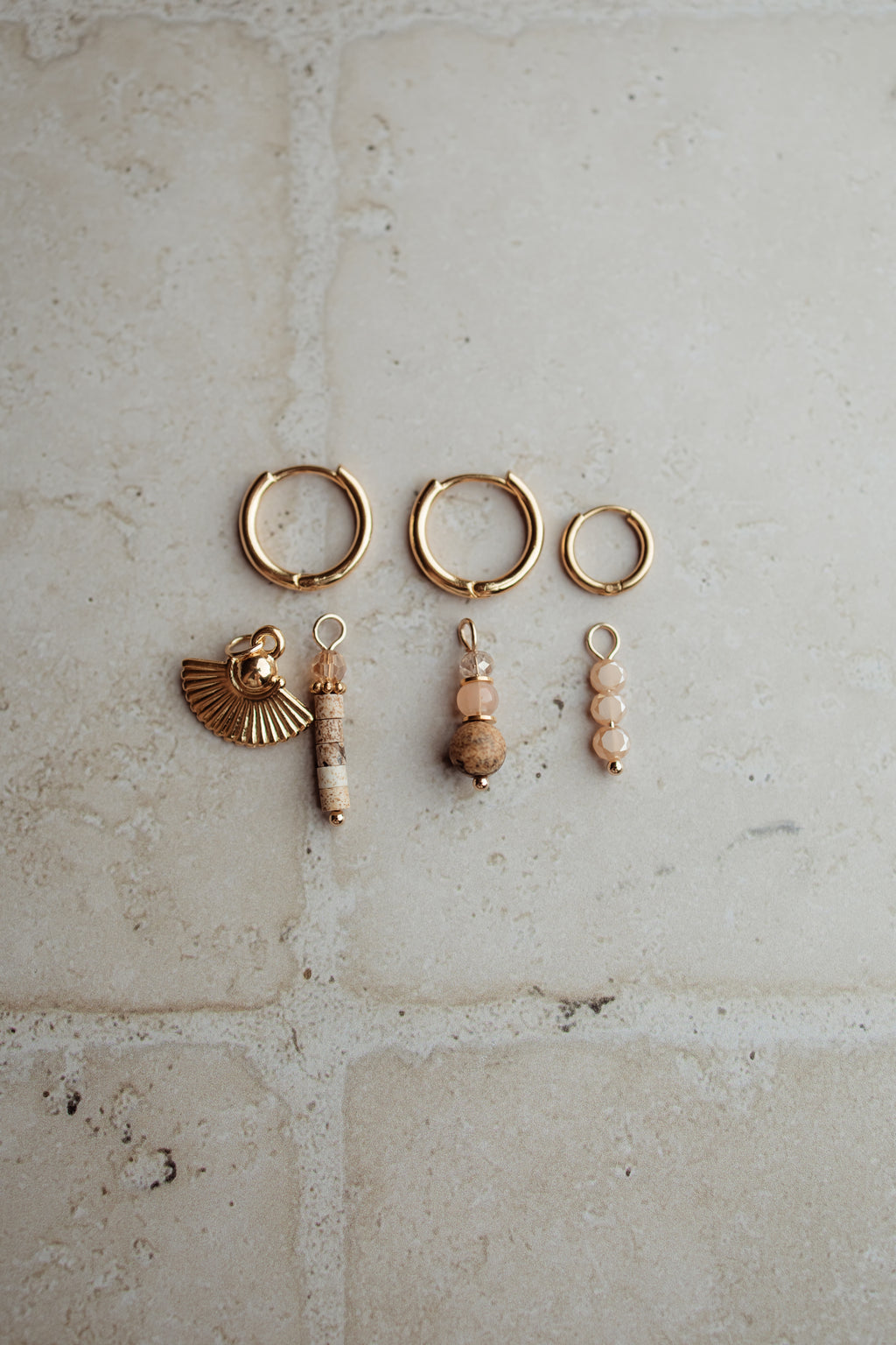 Charm naturel beads