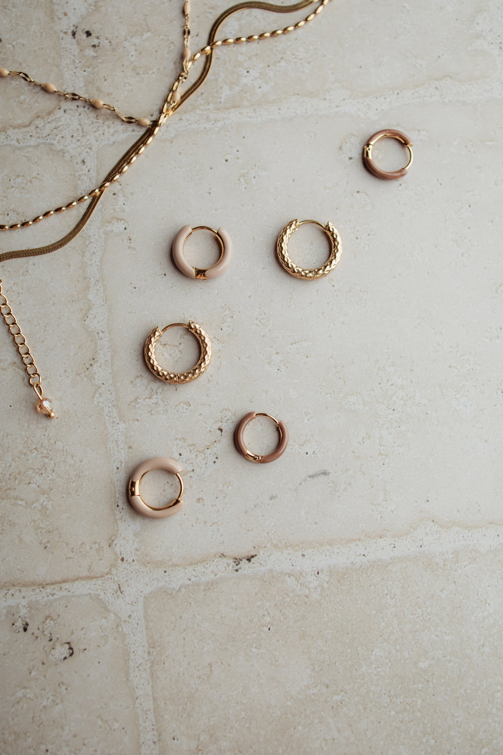 Earring nude 16mm