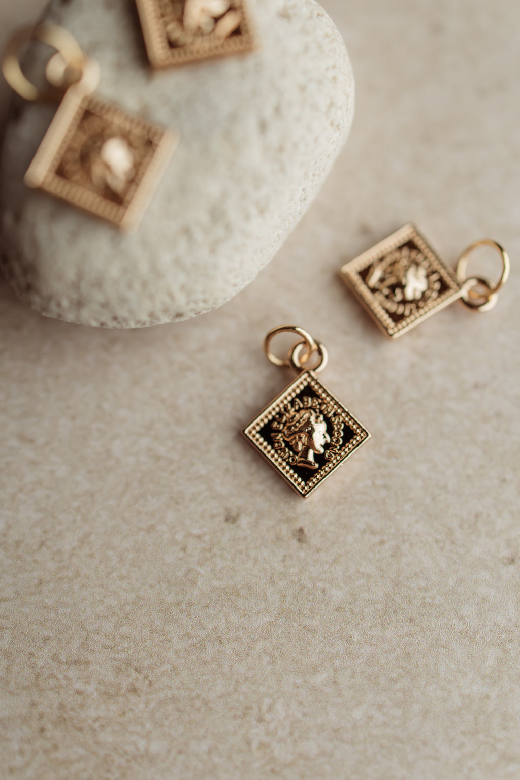 Charm square coin