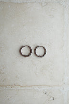 Earring 15mm Silver