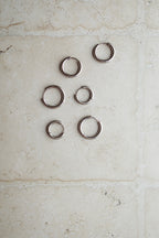 Earring 19mm Silver