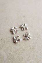 Charm bee funny Silver