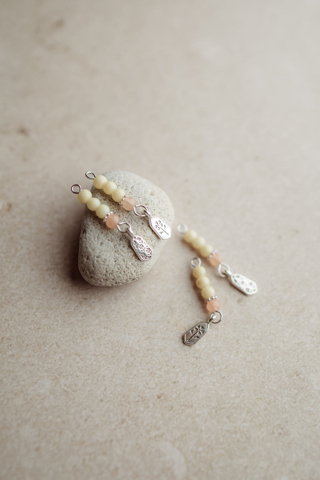 Charm warm yellow Silver