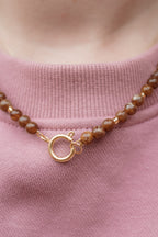 Necklace charming tones