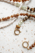 Necklace charming tones