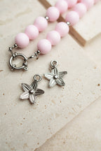 Necklace bold & brave lightpink