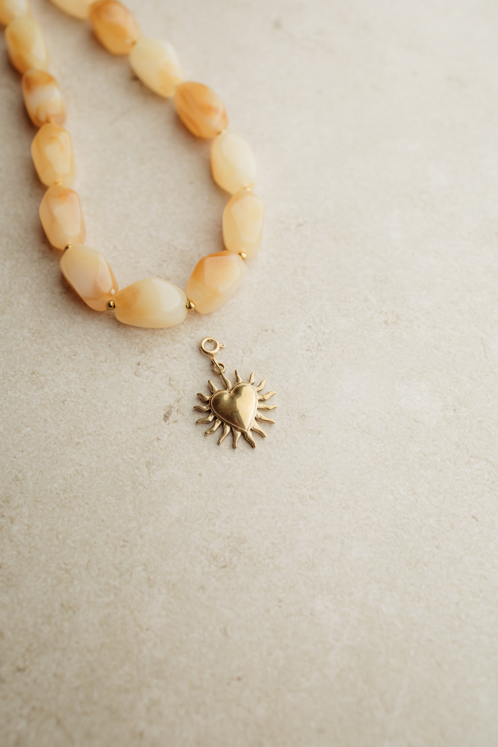 Necklace charm Hearts