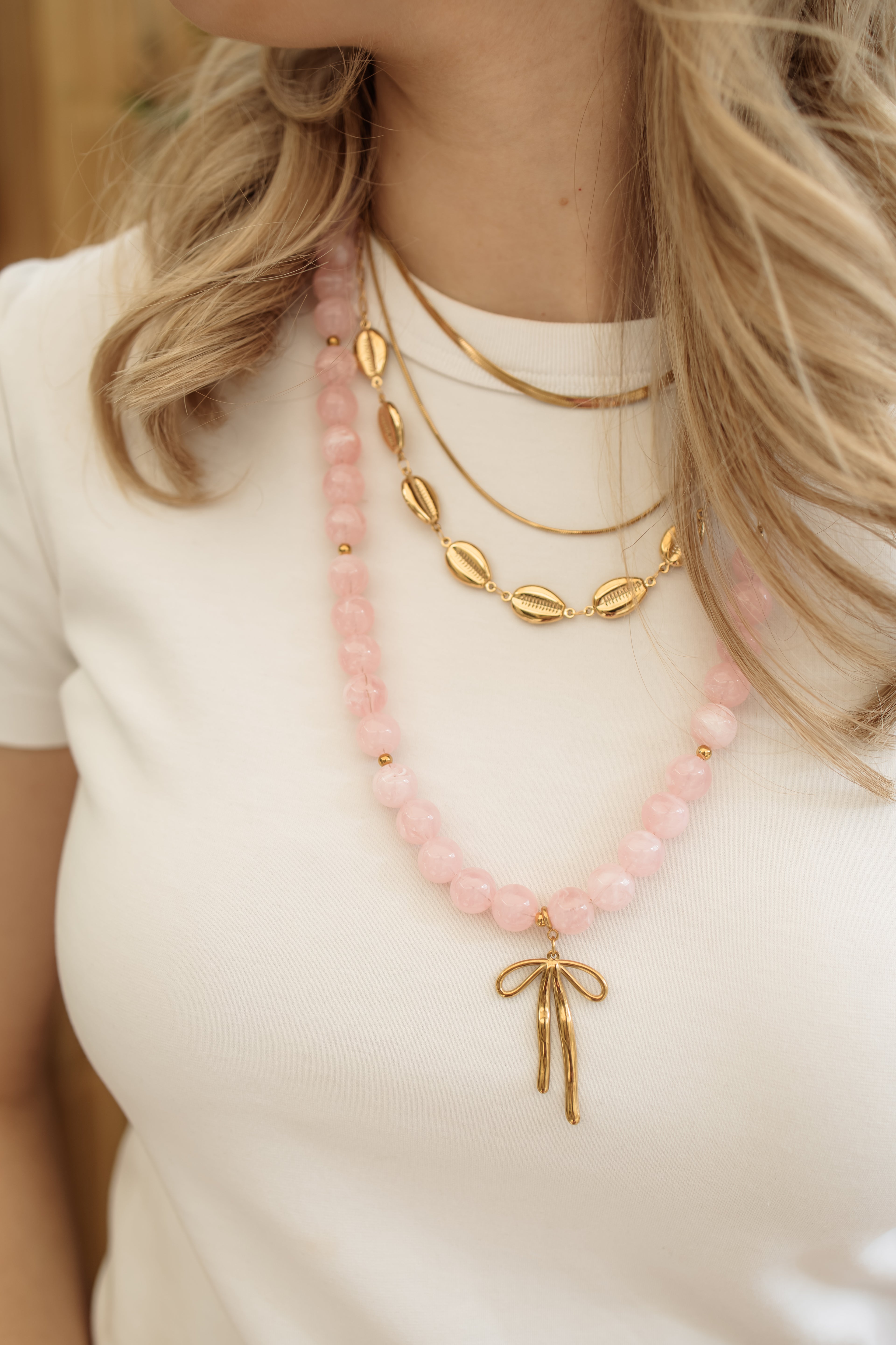 Necklace snake double