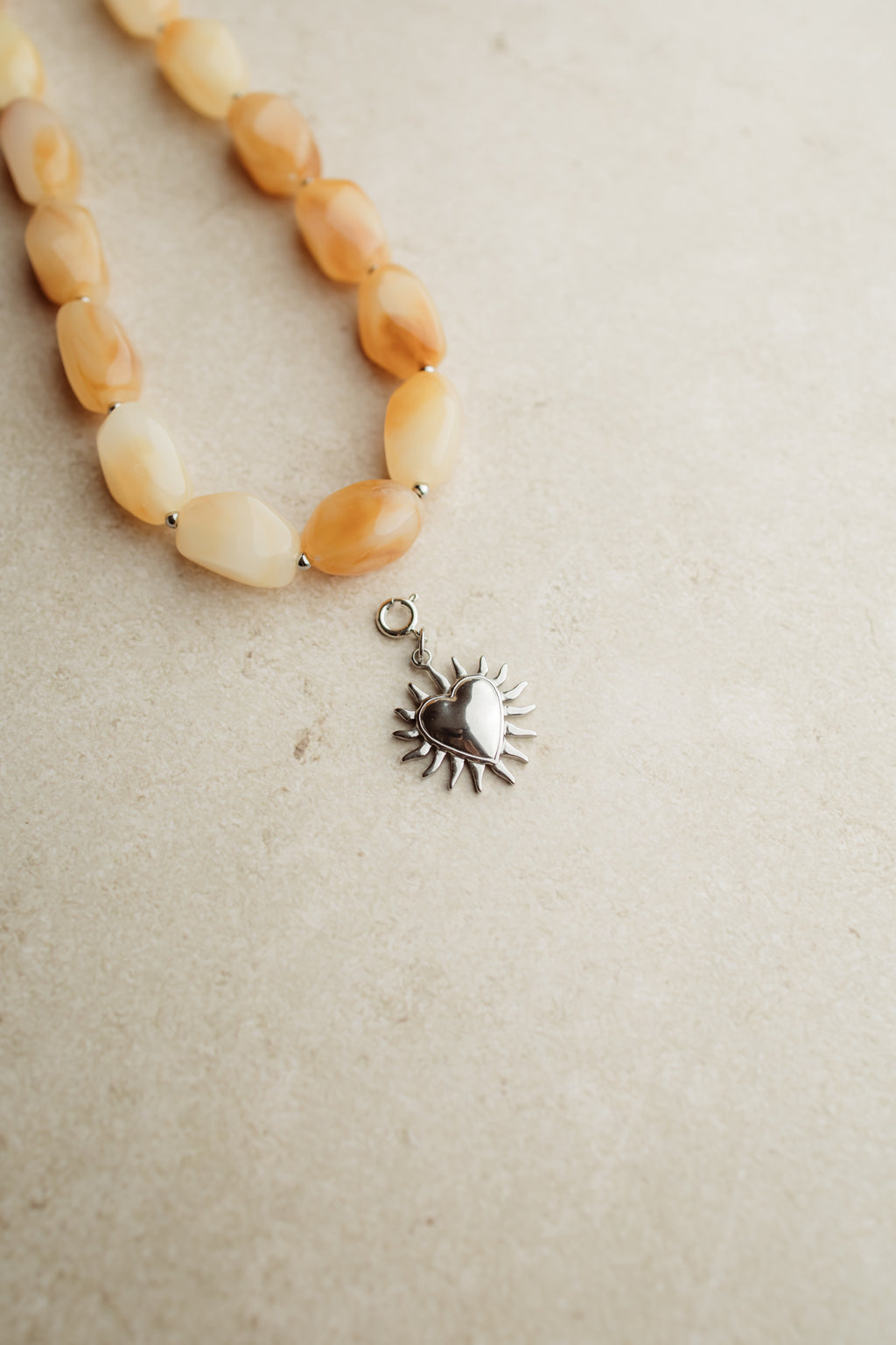 Necklace charm Hearts