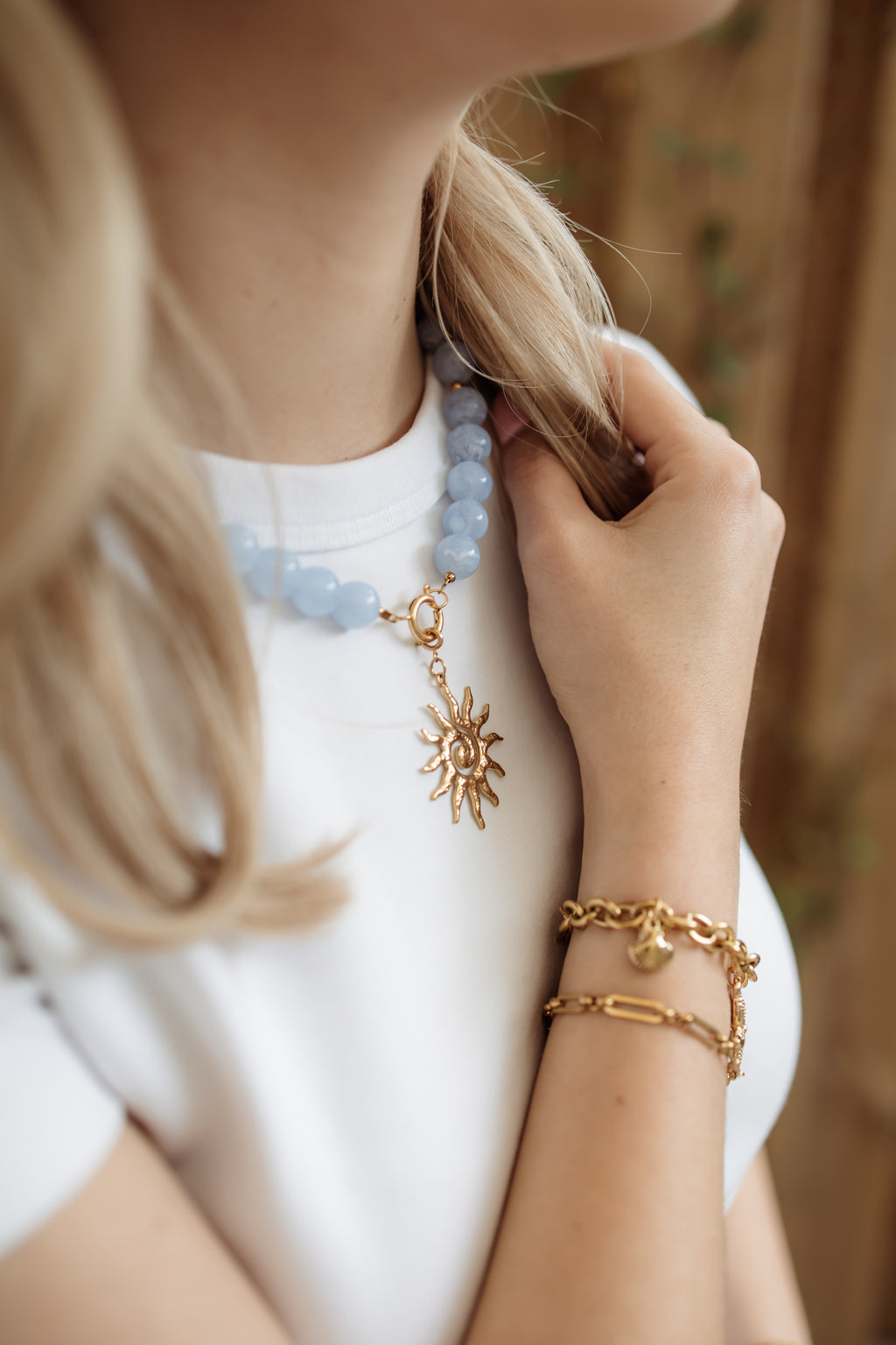 Necklace charm Sunny