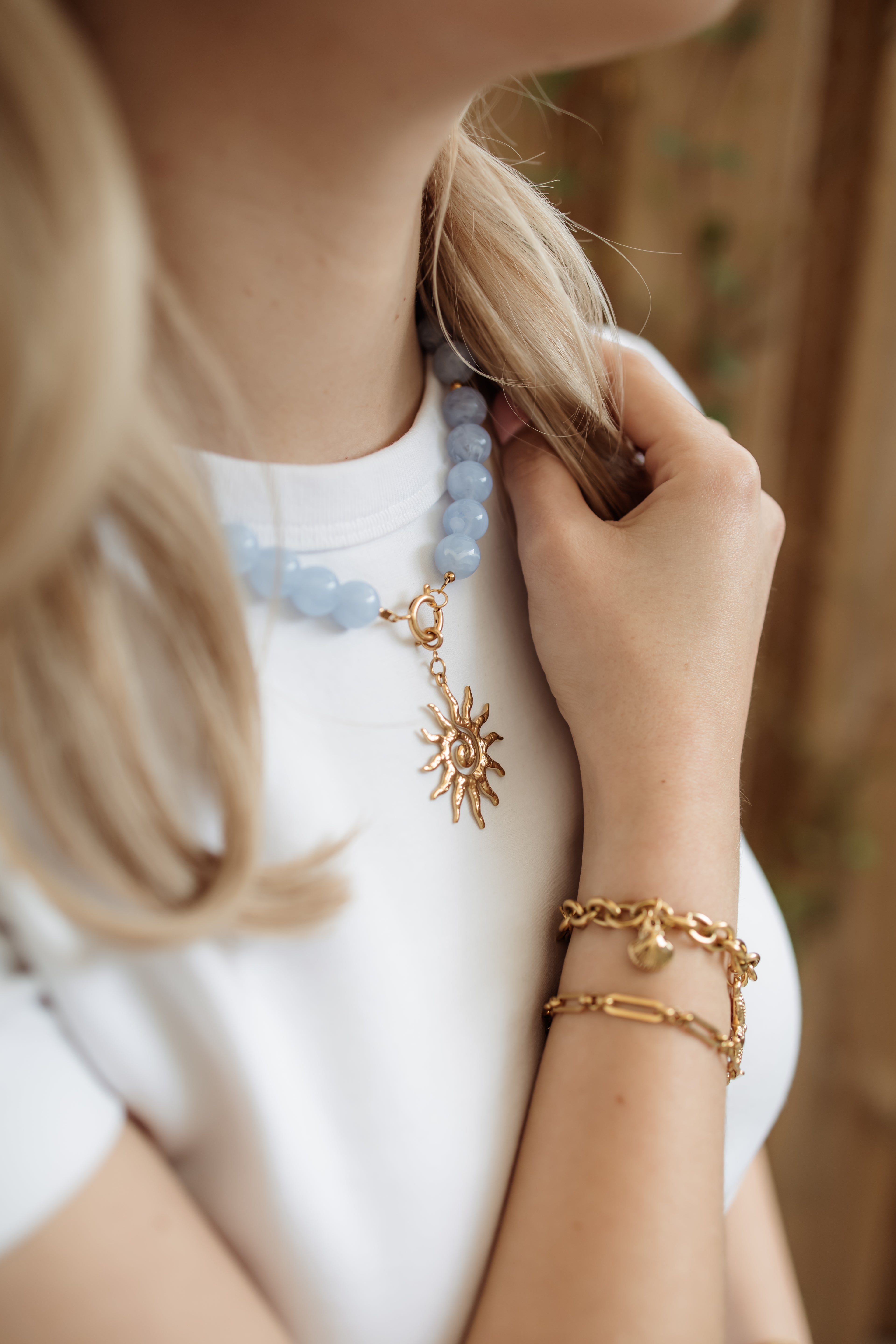 Necklace charm Sunny