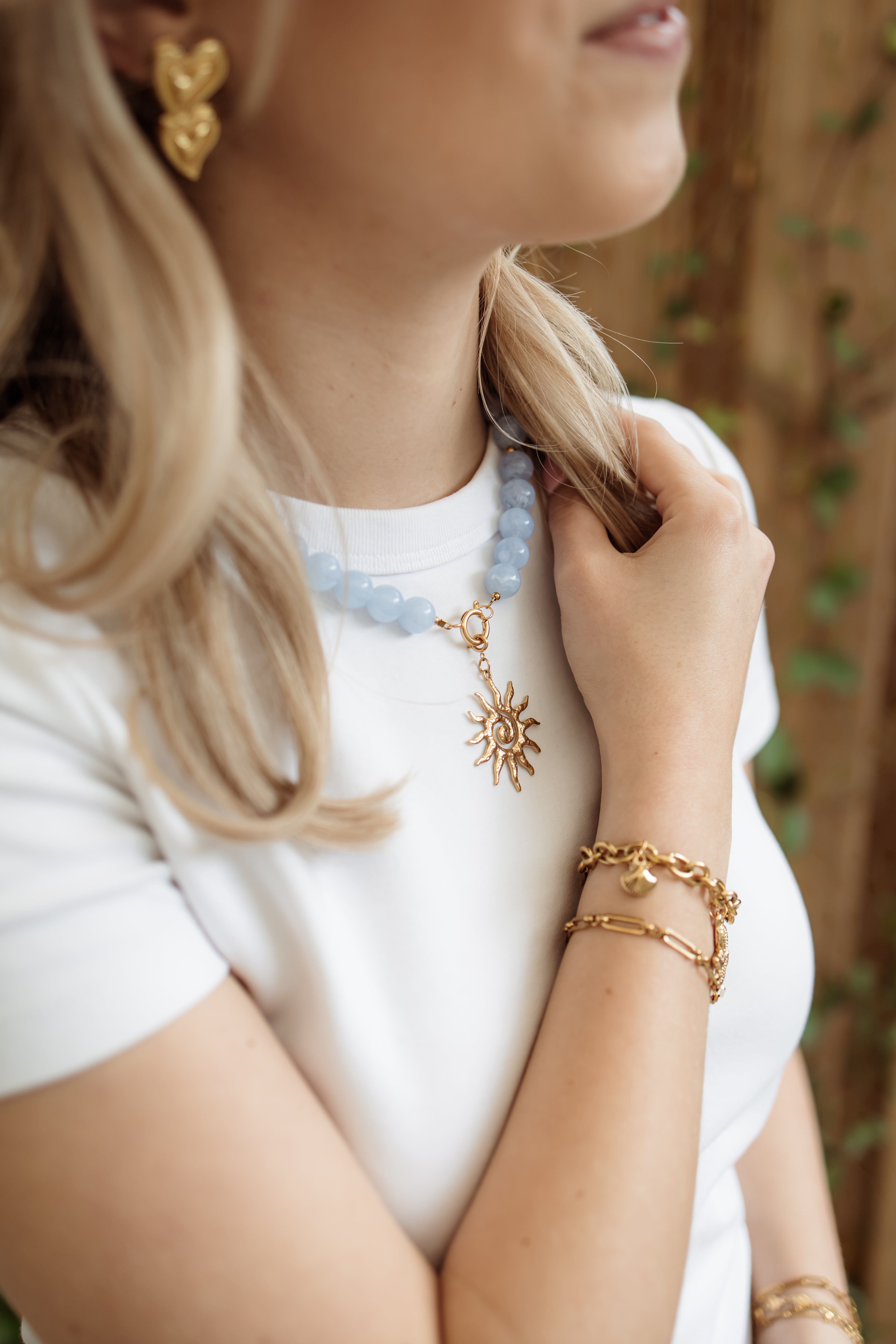 Necklace charm Sunny