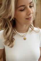 Necklace charm Hearts
