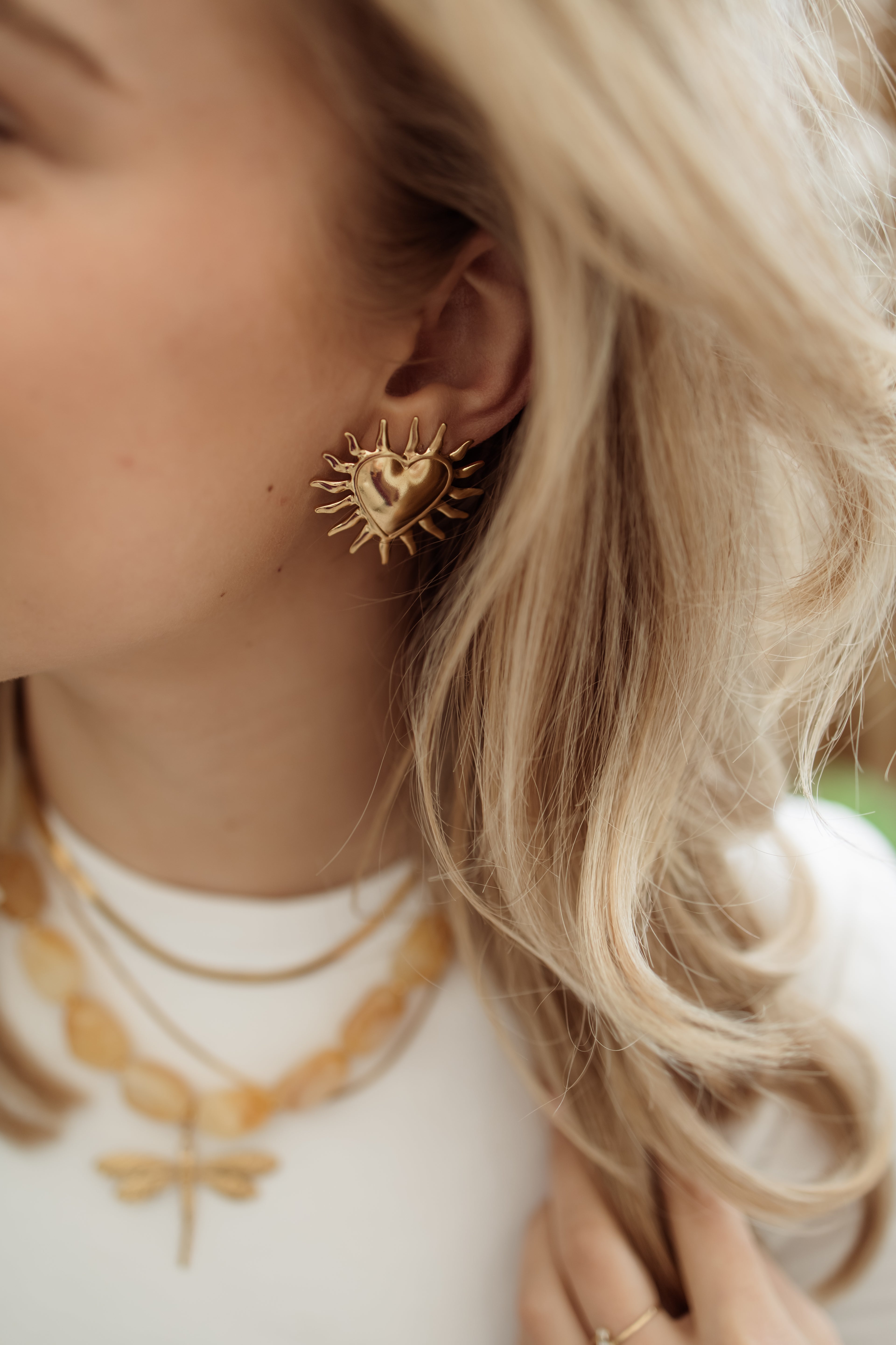 Earrings Sunny Heart
