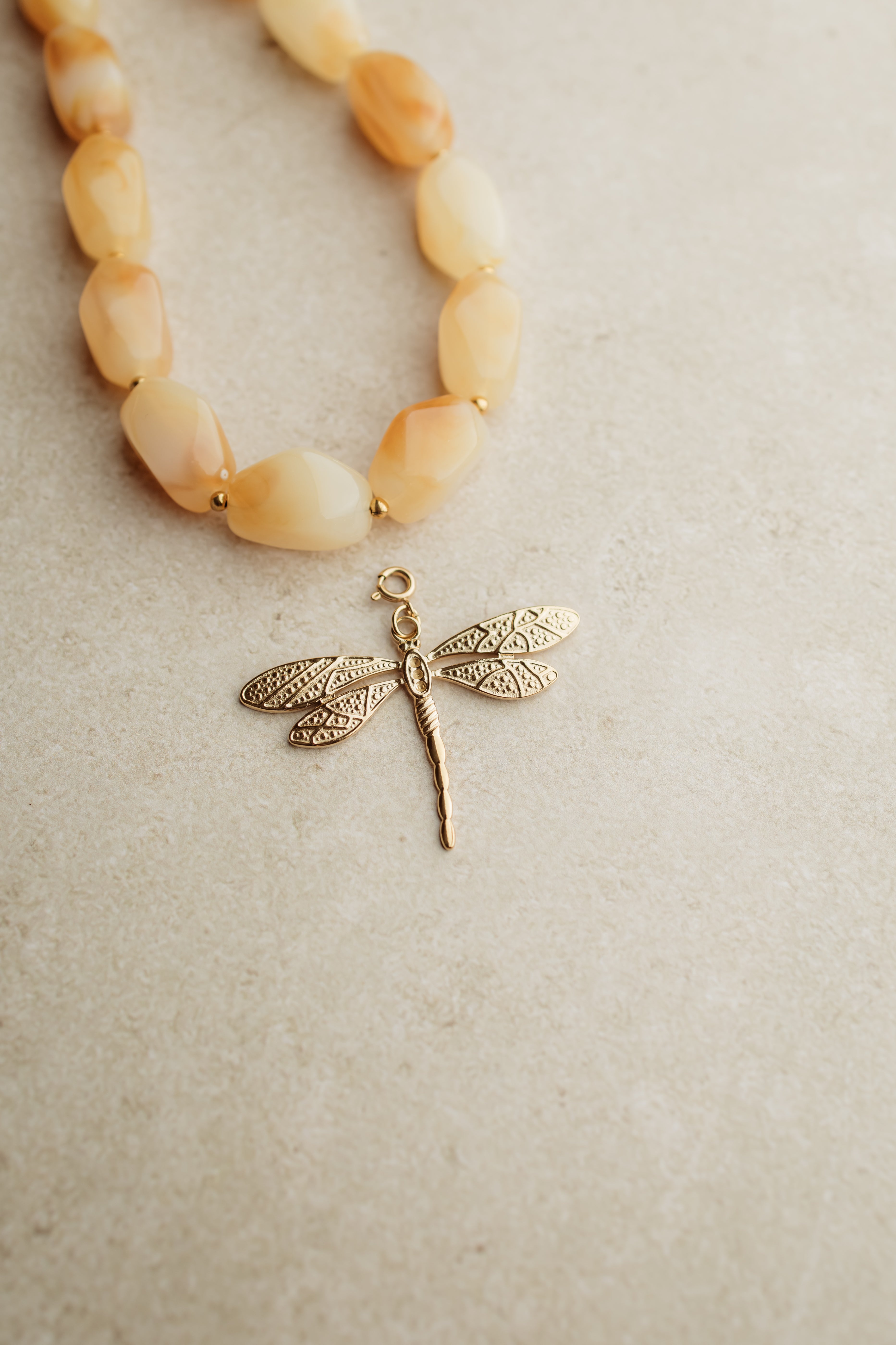 Necklace charm Dragonfly