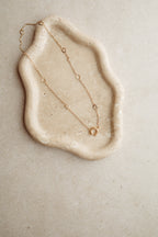 Necklace hearts gold