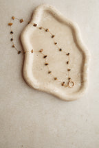 Necklace stone brown