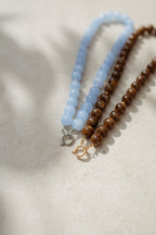 Necklace Iconic brown