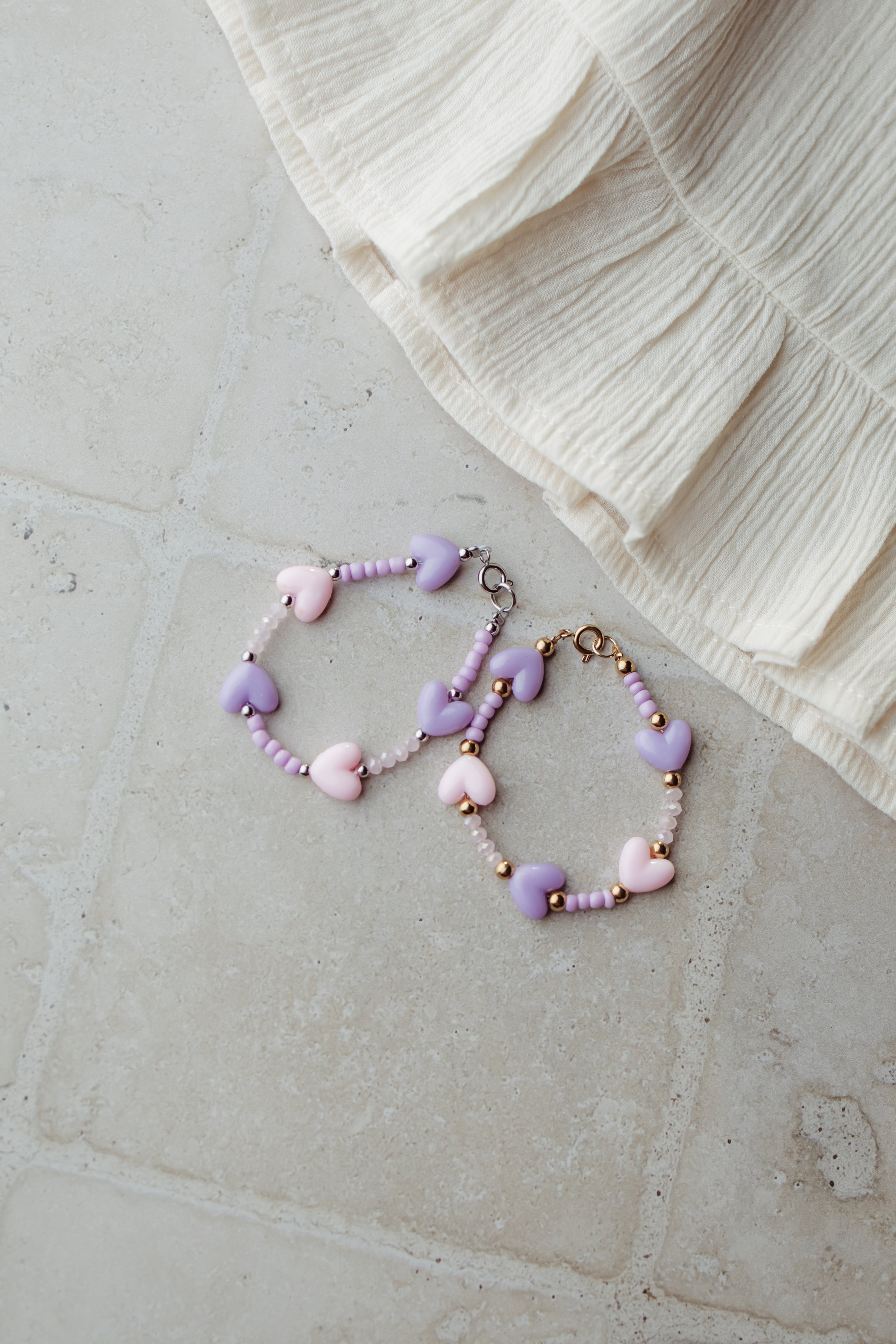 Kids bracelet purple fun