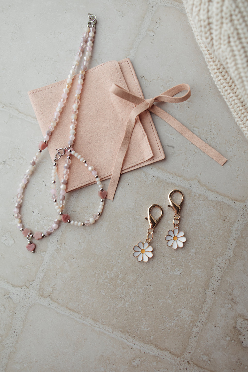 Kids Necklace dusty pink