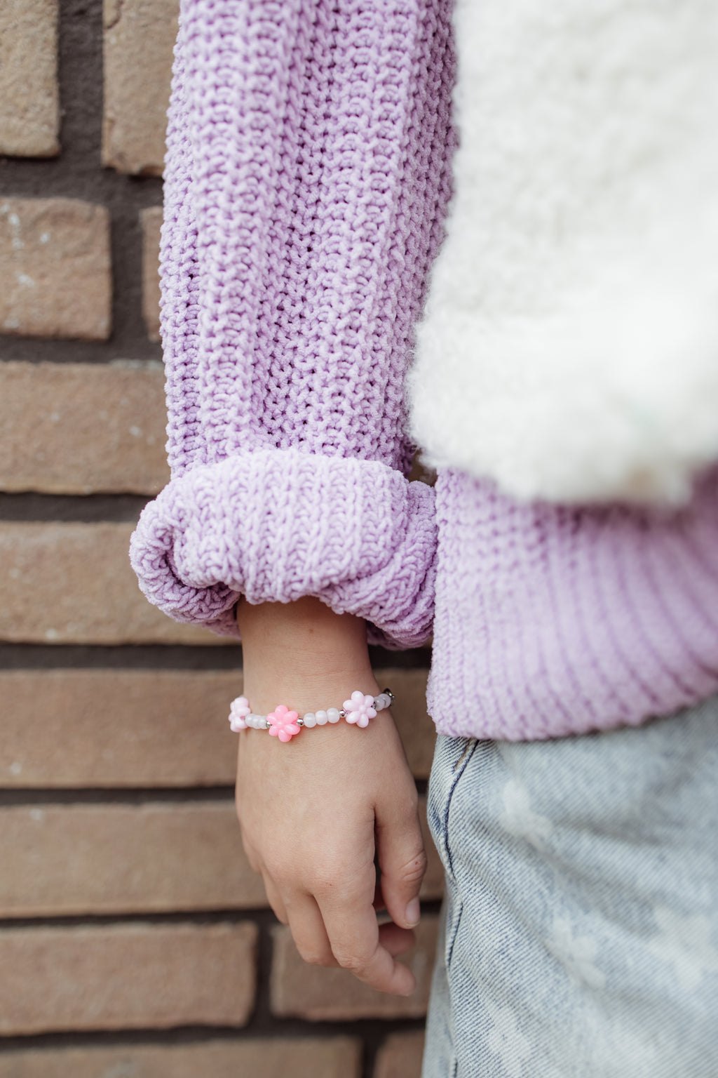 Kids bracelet sweet flowers