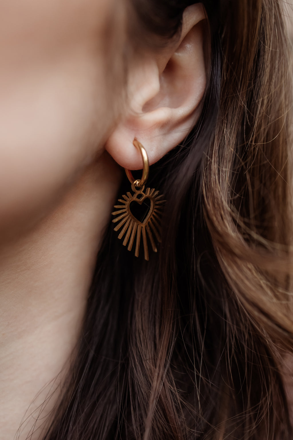 Earring Sparkle Heart